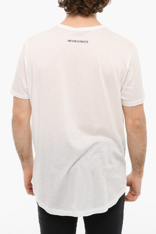 Crewneck Printed AD Short Sleeved T-shirt