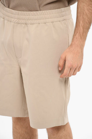 Cotton SMITH Shorts With Drawstrings