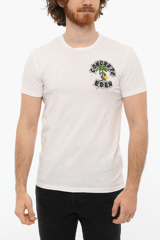 Crewneck Printed DAMNATION Short Sleeved T-shirt