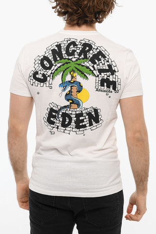 Crewneck Printed DAMNATION Short Sleeved T-shirt