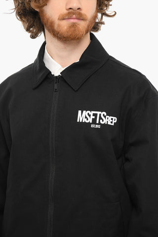 Logo Print WORKWEAR Windbreaker