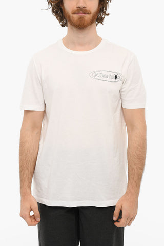 Logo Print Crewneck Short Sleeved T-Shirt
