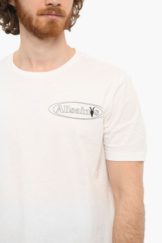 Logo Print Crewneck Short Sleeved T-Shirt