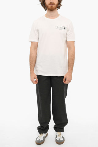 Logo Print Crewneck Short Sleeved T-Shirt