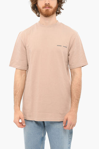 Crewneck NORSBRO Short Sleeved T-shirt With Logo Print