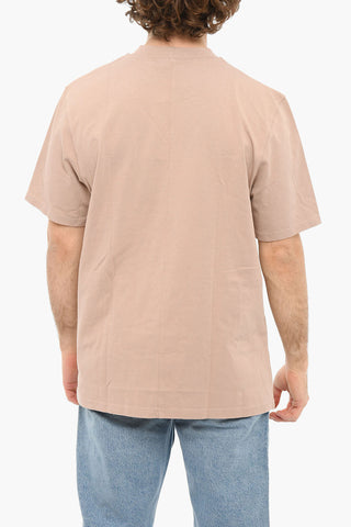 Crewneck NORSBRO Short Sleeved T-shirt With Logo Print