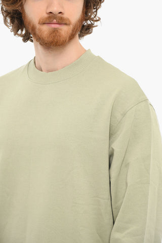 Brushed Cotton TOSCAN Crewneck Sweatshirt