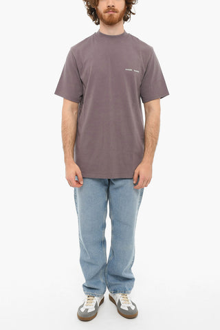 Crewneck NORSBRO Short Sleeved T-shirt With Logo Print