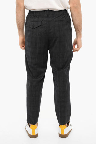 Elastic Waist BOUT Tartan Pants