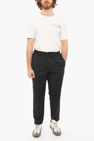 Elastic Waist BOUT Tartan Pants