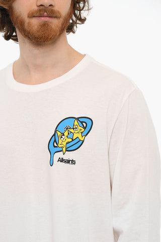 Crewneck Printed HIGH FIVE Long Sleeved T-shirt