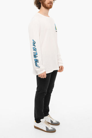 Crewneck Printed HIGH FIVE Long Sleeved T-shirt