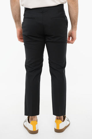 Pantaloni KONAN 4 Tasche In Misto Lana