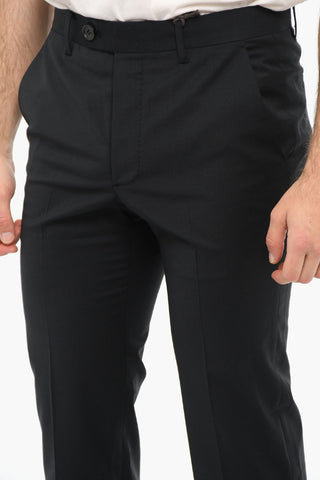 Pantaloni KONAN 4 Tasche In Misto Lana