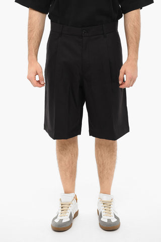 Pleated MANDLA Shorts