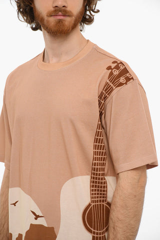 Crewneck Printed Short Sleeved T-shirt