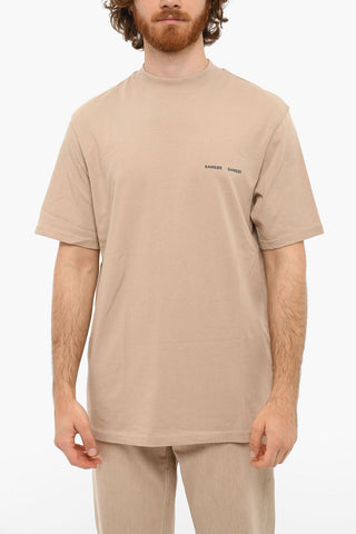Crewneck NORSBRO Short Sleeved T-shirt With Logo Print