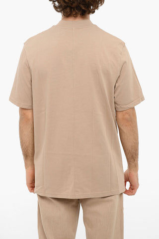 Crewneck NORSBRO Short Sleeved T-shirt With Logo Print