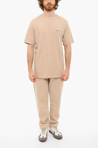 Crewneck NORSBRO Short Sleeved T-shirt With Logo Print