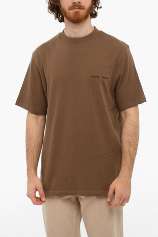 Crewneck NORSBRO Short Sleeved T-shirt With Logo Print