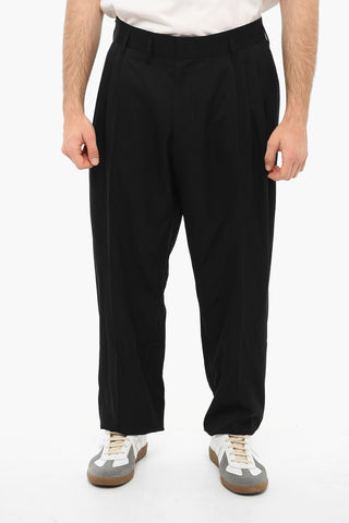 High Waisted Pleated Pants