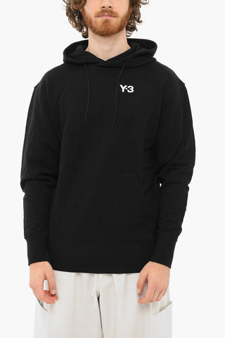 Embroidered Brushed Cotton Hoodie