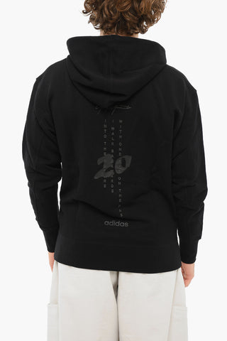 Embroidered Brushed Cotton Hoodie