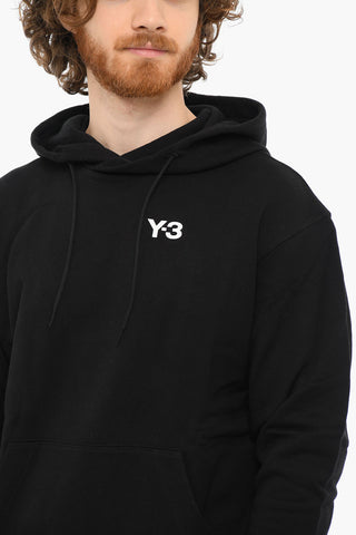 Embroidered Brushed Cotton Hoodie
