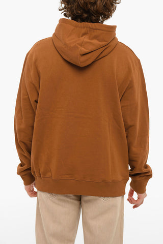 Brushed Cotton NORSBRO Hoodie With Logo Print