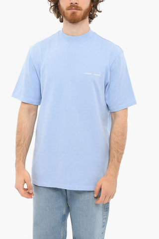 Crewneck NORSBRO Short Sleeved T-shirt With Logo Print