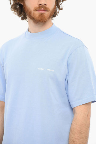 Crewneck NORSBRO Short Sleeved T-shirt With Logo Print