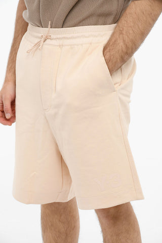 Brushed Cotton Shorts With Drawstrings