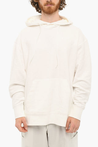 Embroidered Brushed Cotton Hoodie