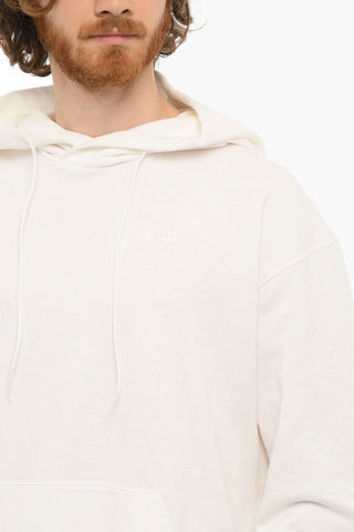 Embroidered Brushed Cotton Hoodie
