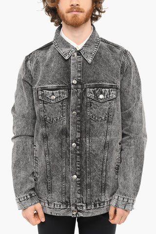Giubbotto In Jeans Sfoderato 