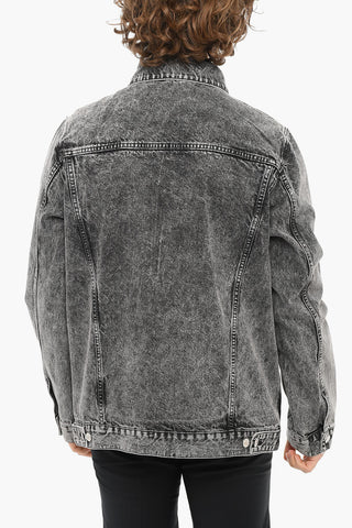 Giubbotto In Jeans Sfoderato 