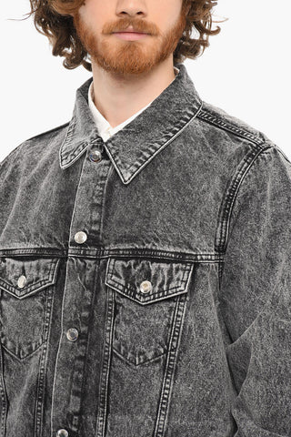 Giubbotto In Jeans Sfoderato 