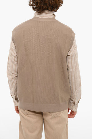 Cardigan Smanicato LEWIS Con Scollo A V