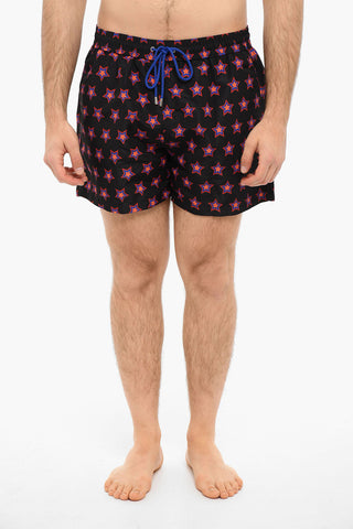 Printed STAR Nylon Swimshorts