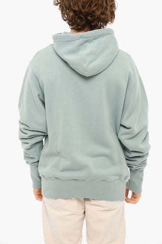 Embroidered Logo LEWIS Brushed Cotton Hoodie