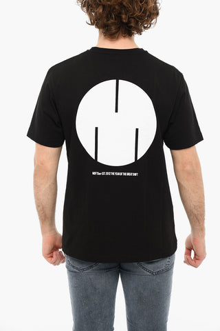 Crewneck Short Sleeved T-shirt With logo print