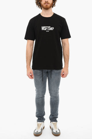 Crewneck Short Sleeved T-shirt With logo print