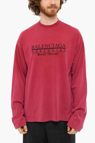 Logo Print Long Sleeved T-shirt