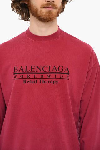 Logo Print Long Sleeved T-shirt