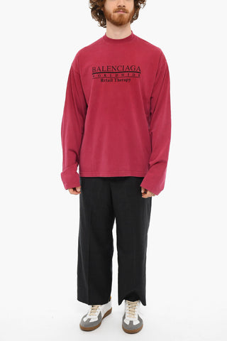 Logo Print Long Sleeved T-shirt