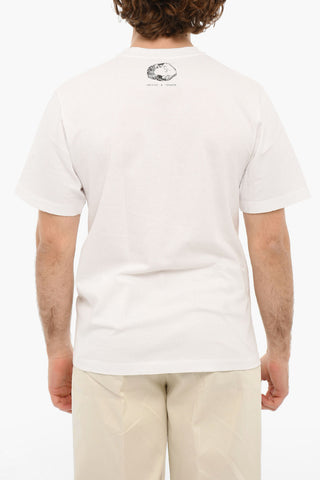 T-shirt A Maniche Corte Stampata
