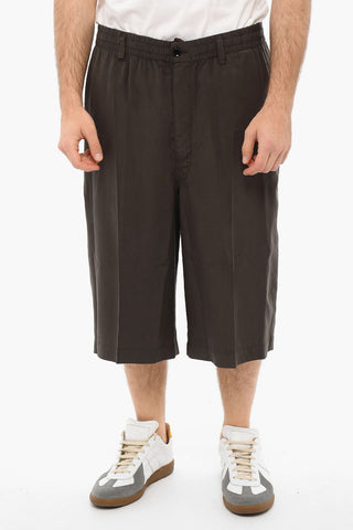 Cropped Pants With Drawstrings