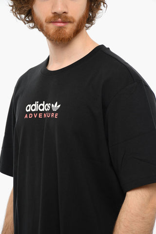 Logo print Crewneck Short Sleeved T-shirt