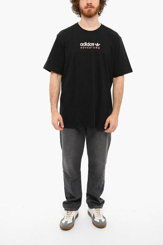 Logo print Crewneck Short Sleeved T-shirt