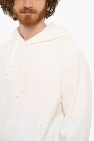 Brushed Cotton Hoodie With drawstrings